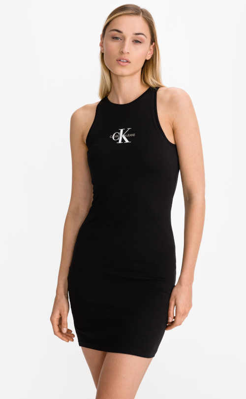 Športové šaty Calvin Klein v krátkej sexy dĺžke
