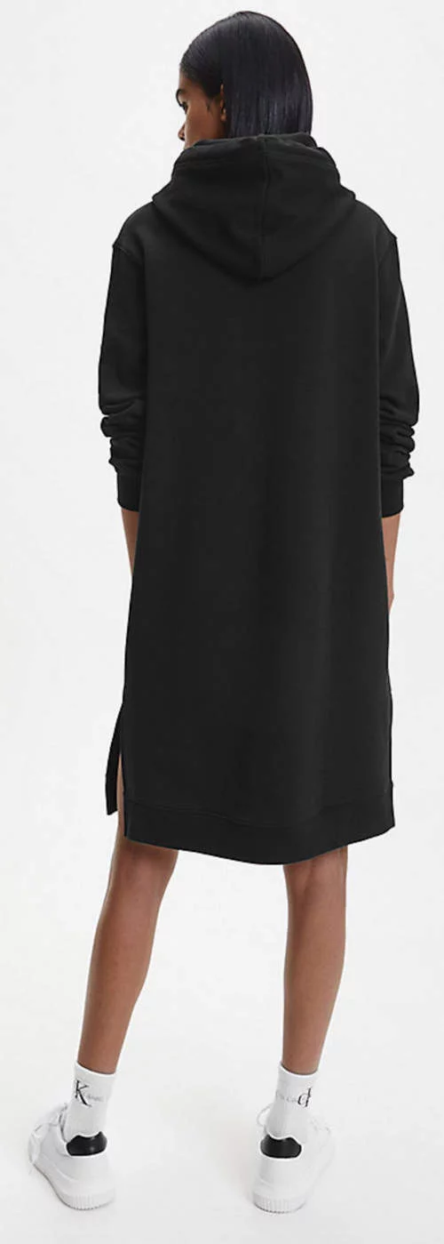 Calvin Klein zimné mikinové šaty s kapucňou
